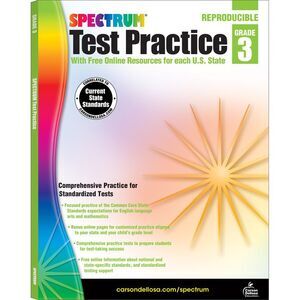 Spectrum Test Practice, Grade 3: Volume 63 -- Spectrum